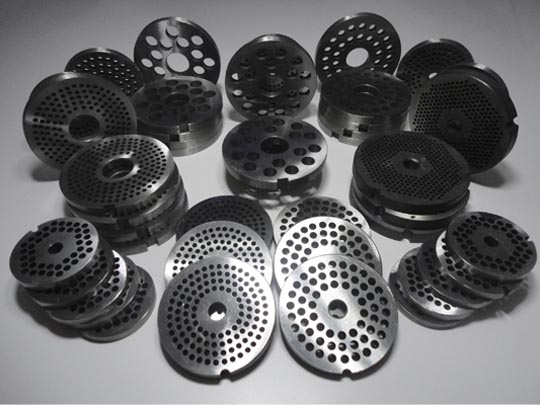 Discos moedores de carne em aço carbono